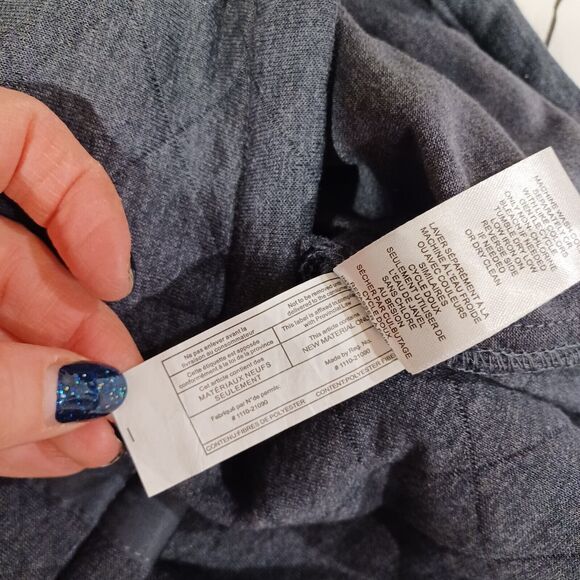 NWT Industry Republic Men's Gray Long Sleeve Snap Front Quilted Jacket Size XL - Picture 8 of 8